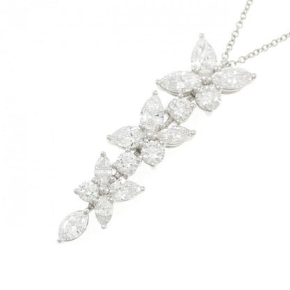 Tiffany & Co Victoria Mixed Cluster Drop Necklace