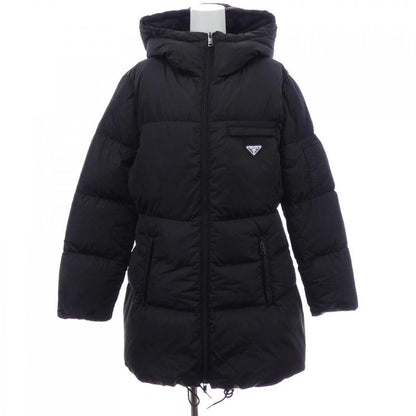 Prada Triangle Logo 29f430 S192 1WQ9 Down Coat