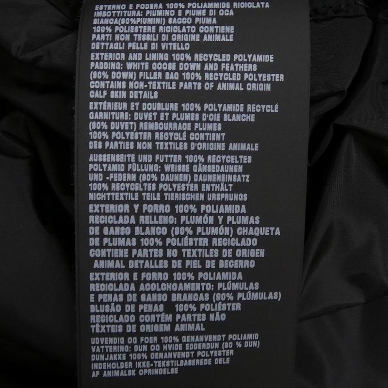 Prada Triangle Logo 29f430 S192 1WQ9 Down Coat