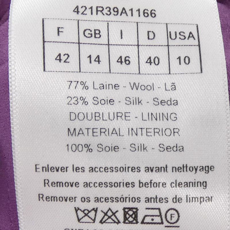 Christian DIOR Midi Leather Dress 421r39a1166 Long Vest