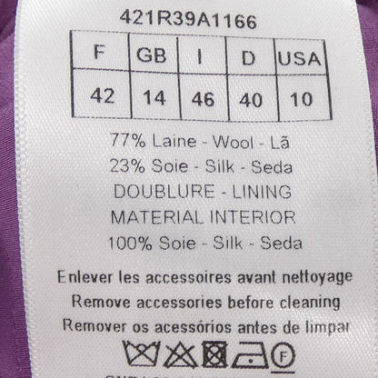 Christian DIOR Midi Leather Dress 421r39a1166 Long Vest