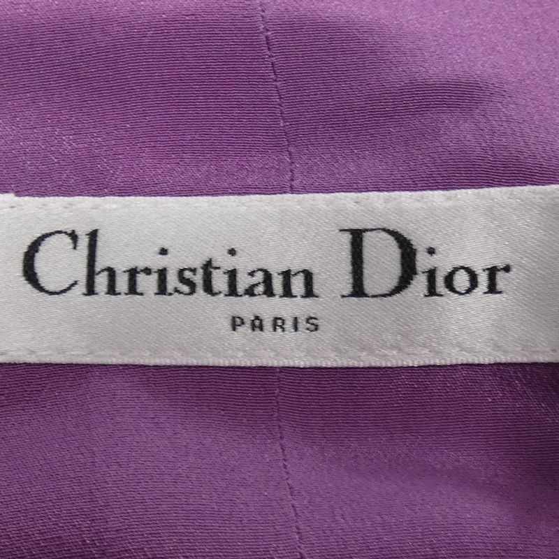 Christian DIOR Midi Leather Dress 421r39a1166 Long Vest