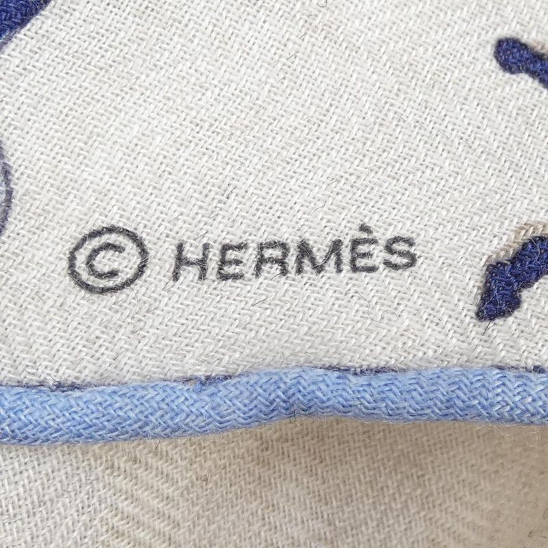 Hermes THE Parade 432512t LOS CACH GM Shawl