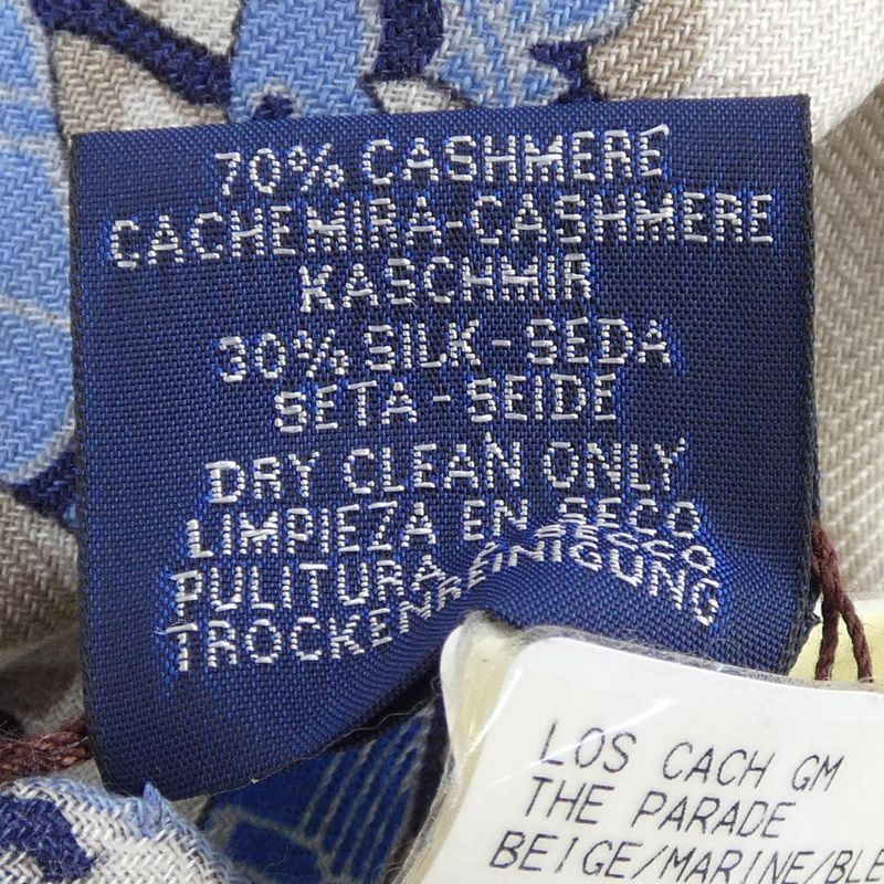 Hermes THE Parade 432512t LOS CACH GM Shawl