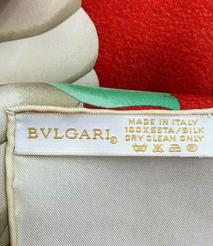 Bvlgari Scarf 100% Silk Women's Bvlgari