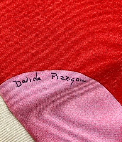 Bvlgari Scarf 100% Silk Women's Bvlgari