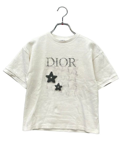 Christian Dior Short Sleeve T-shirt Star Pattern Kids SIZE 8 (120) Christian