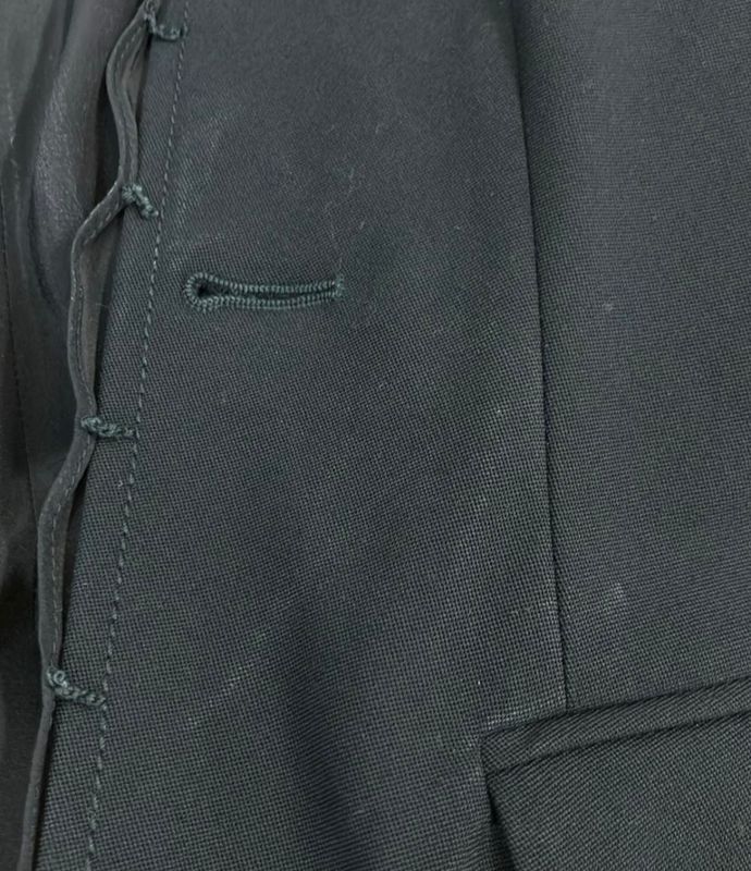 Yves Saint Laurent Collarless Jacket Women's SIZE 36 YVES Saint Laurent