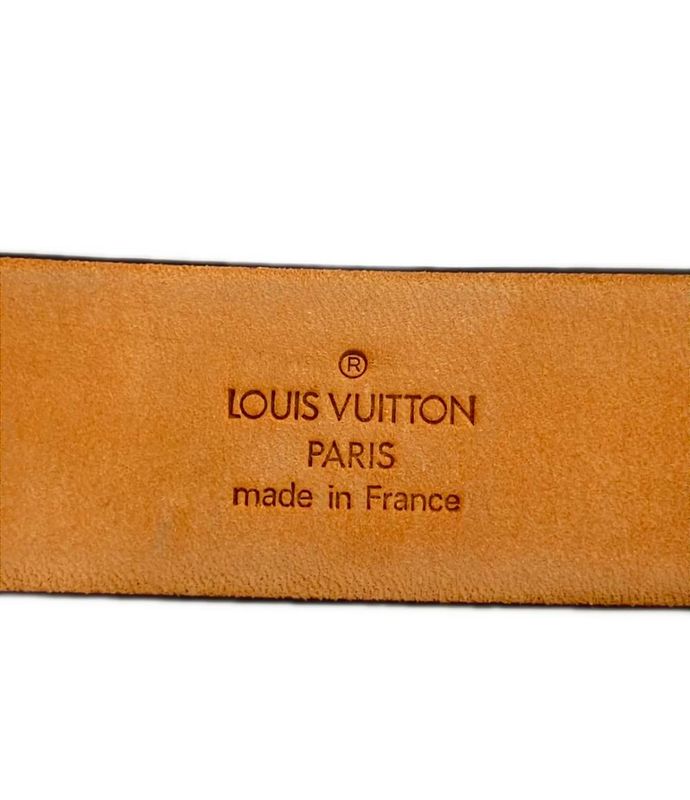 Louis Vuitton Belt Suntulle LV Stamp M6896v Women's Louis Vuitton