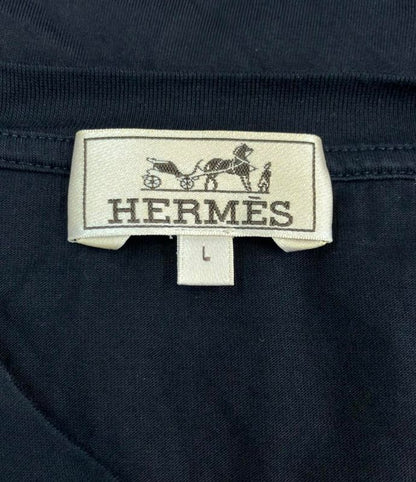 Hermes Short Sleeve T-shirt Men's SIZE L Hermes