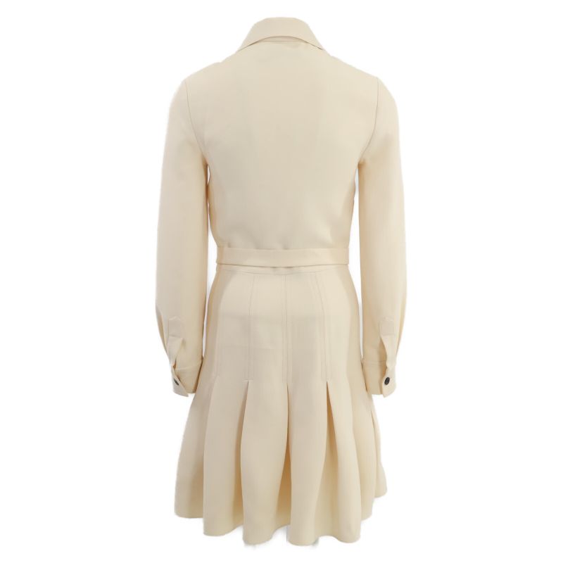 Christian DIOR []841d16a1166 Silk Blend With Belt 38