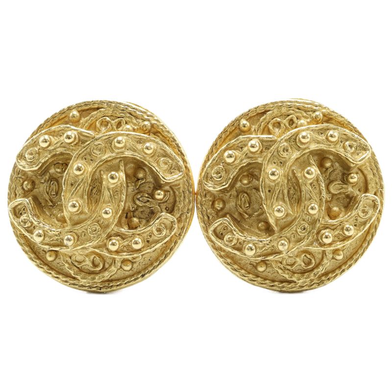 Chanel 94A Coco Mark Leaf Round