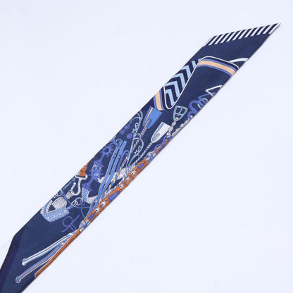 Hermes [unused] 25SS H062842s 03 Saddle Craftsman's Bouquet Twilly