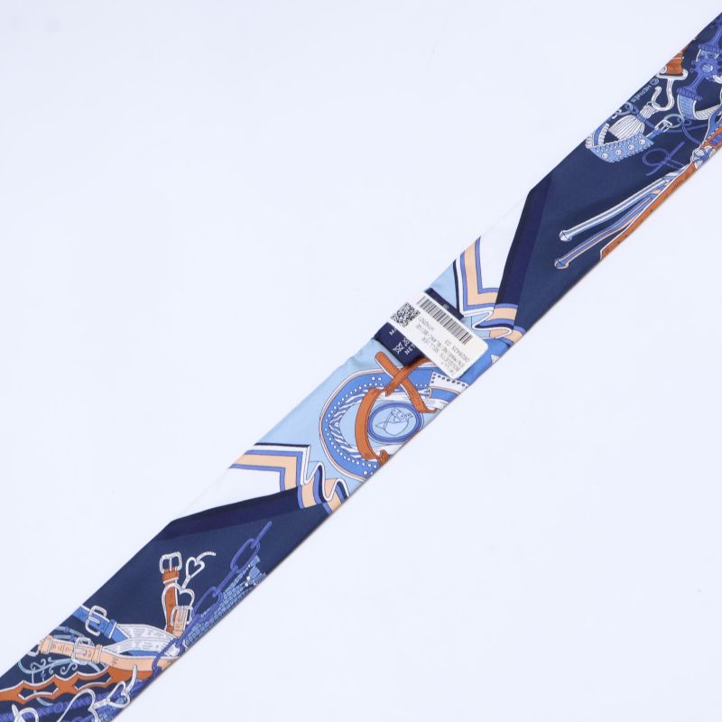 Hermes [unused] 25SS H062842s 03 Saddle Craftsman's Bouquet Twilly