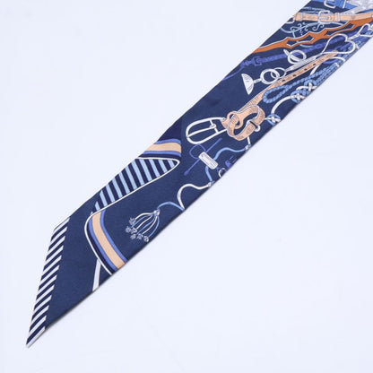 Hermes [unused] 25SS H062842s 03 Saddle Craftsman's Bouquet Twilly