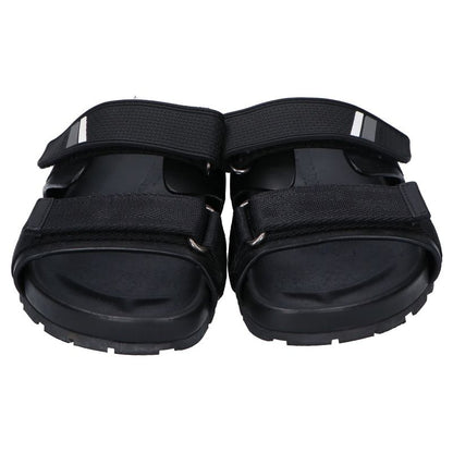 Prada []2x3002 Velcro Leather Slide Sandals 6 1 2