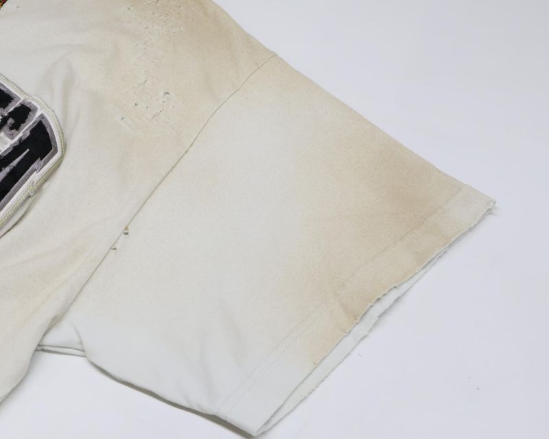 Balenciaga [made In 22 Years] 739028 Distressed Short Sleeve T-shirt L