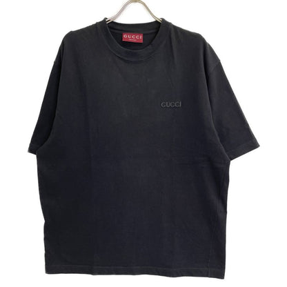 Gucci 798115 Black Cotton Jersey T-shirt L