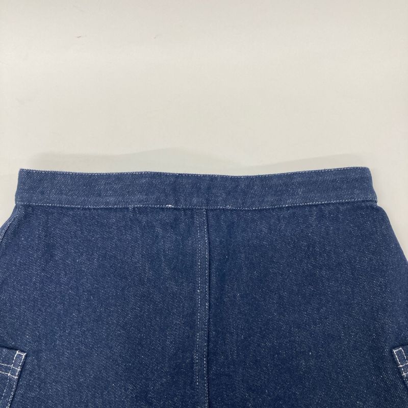 DIOR Indigo Denim Mini Skirt 4sbm12sktb 13