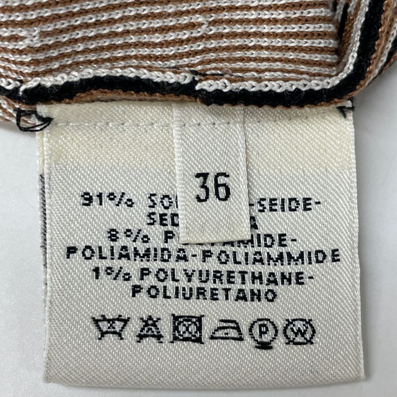 Hermes Black Silk Medall No Sleeve One Piece 36