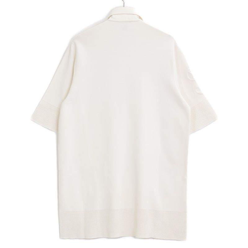 Louis Vuitton 22 Years Cotton Logo Emboss X Mesh Short Sleeve Poro One Piece