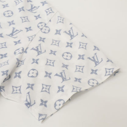 Louis Vuitton White X Blue 1a8qdi Escal Printed T-shirt L