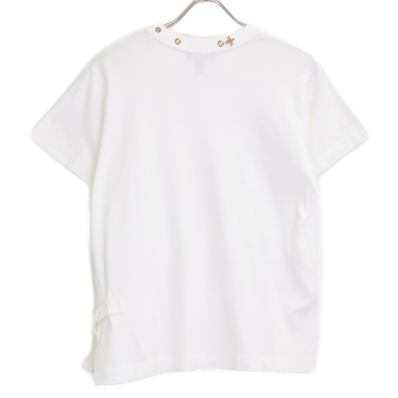 Louis Vuitton White Jgts03 Side Strap T-shirt S