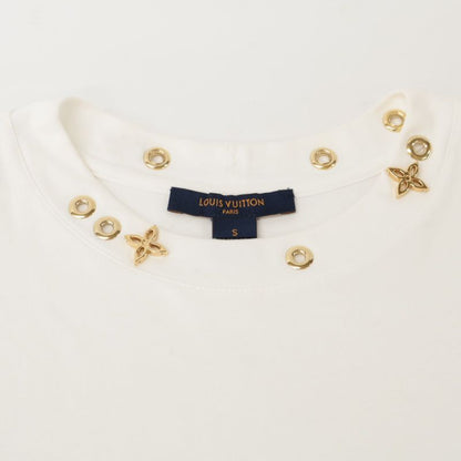 Louis Vuitton White Jgts03 Side Strap T-shirt S