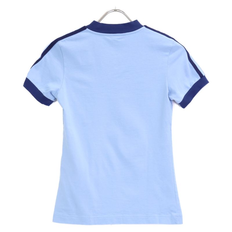 Gucci Xadidasadidas []693636 Xjebz Logo Print V-neck Short Sleeve T-shirt XXS