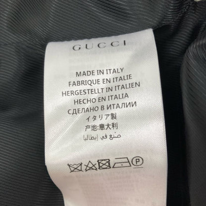 Gucci 19 Year Made 493517 Black GG Button Fox Embroidery Tailored Jacket 36