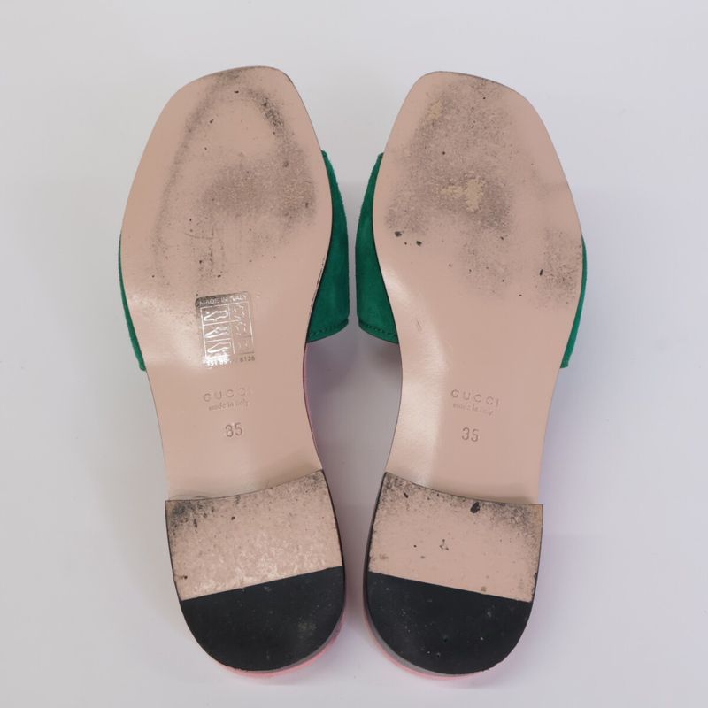 Gucci Interlocking G Cutout Sandals 35