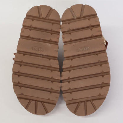 Celine []billy Chunky Sandals Calfskin & Textile 36