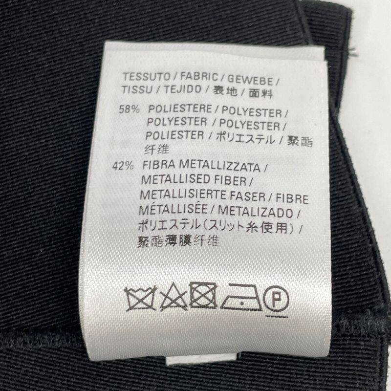 Balenciaga 601169 19 Years Silver Pleated Long Skirt 34