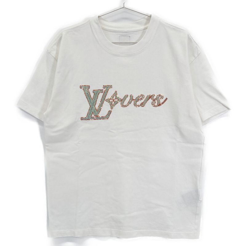 Louis Vuitton 24 Years Hry29w Lvlovers Embroidered T-shirt M