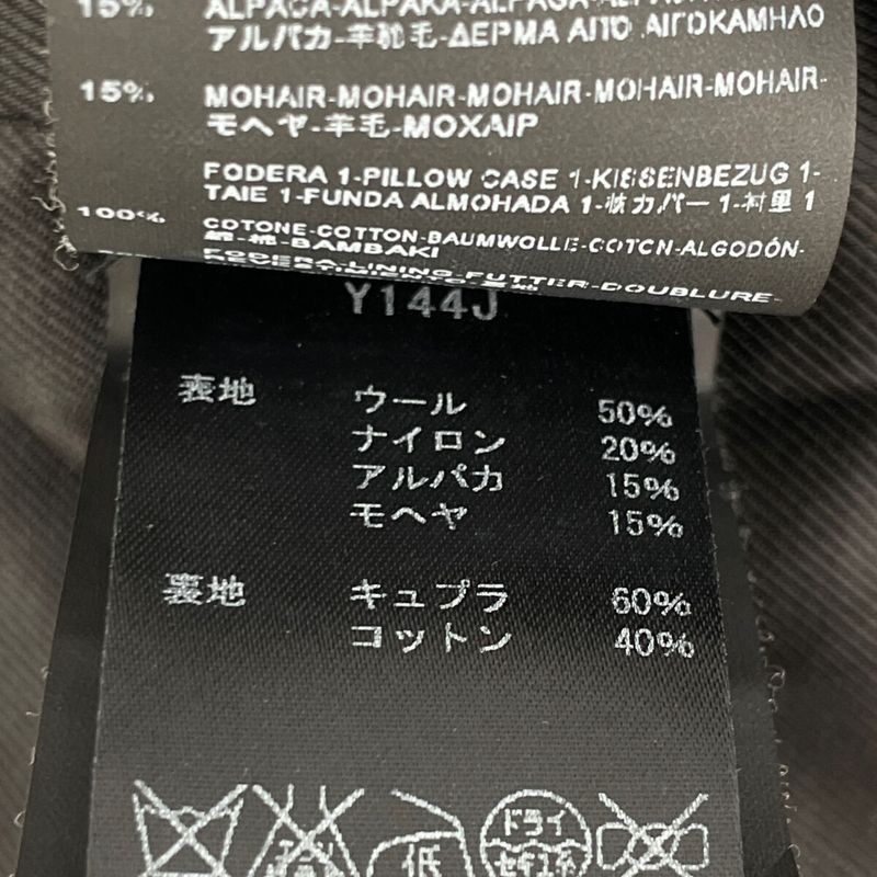 Saint Laurent Paris 15 Year Made 402944 Hound Tooth Stainless Color Coat 34