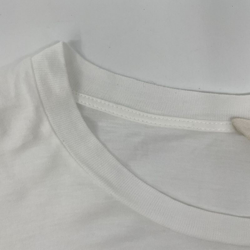 Celine X237370e White Logo Print T-shirt XS