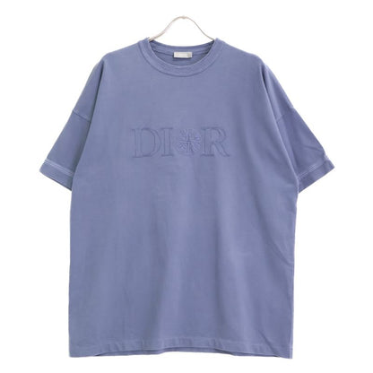 DIOR [×stone Island] Blue Logo Short Sleeve T-shirt M