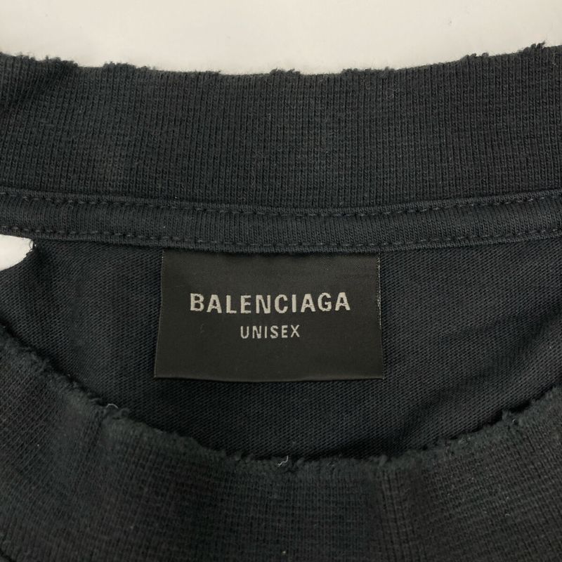Balenciaga 787349 Planet Earth Crush Processing Over T Shirt L