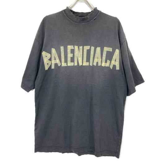Balenciaga 739764 Tape Progo Crush Processing Over T Shirt XS