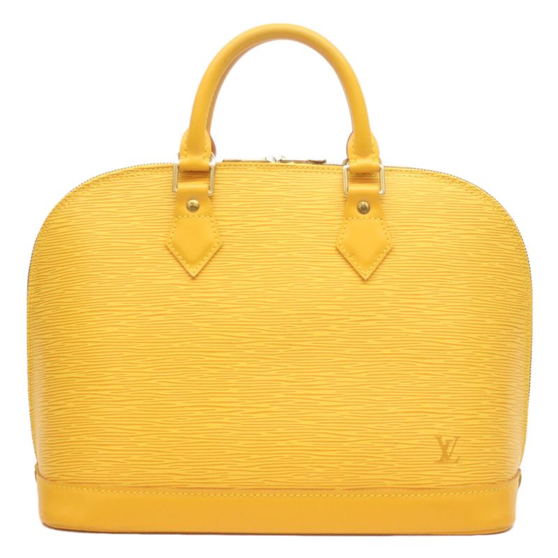 Louis Vuitton 1999 M52149 Epi Tassili Yellow Alma PM Handbag Yellow Ladies