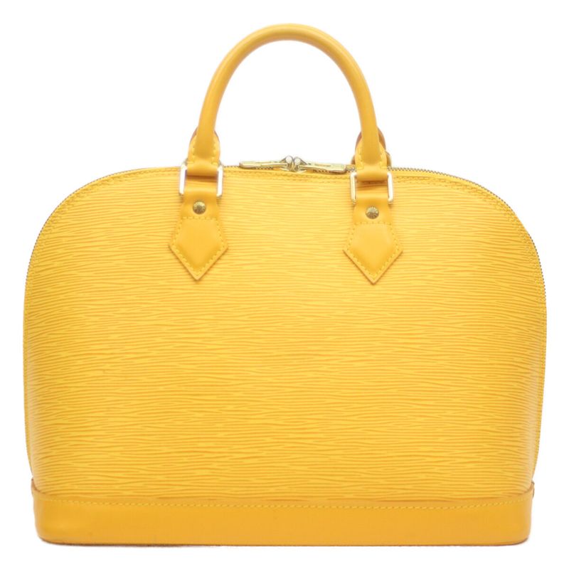Louis Vuitton 1999 M52149 Epi Tassili Yellow Alma PM Handbag Yellow Ladies
