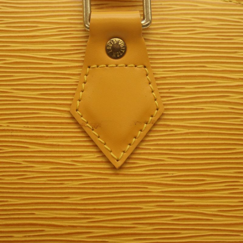 Louis Vuitton 1999 M52149 Epi Tassili Yellow Alma PM Handbag Yellow Ladies