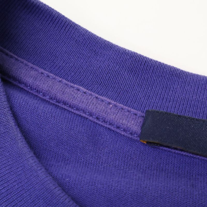 Louis Vuitton 22AW Rm222q NPG Hky46w Blue Monogram Graduate Gradation T-shirt XS