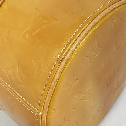 Louis Vuitton Handbag Vernis Bedford M91006 Beige Ladies