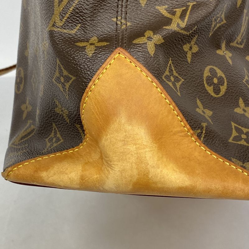 Louis Vuitton Tote Bag Monogram Cabas Mezzo M51151 Brown Ladies