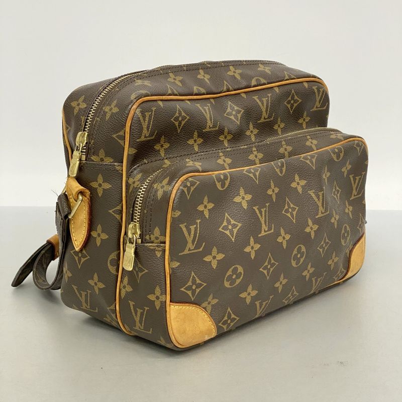 Louis Vuitton Shoulder Bag Monogram Nile M45244 Brown Ladies