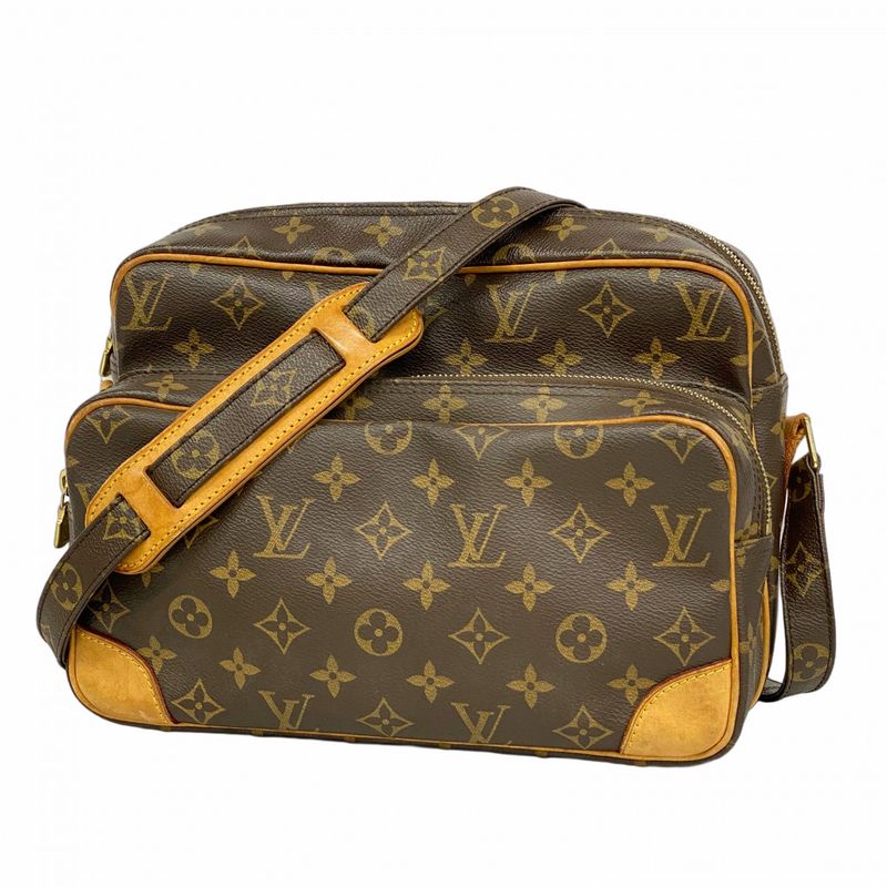 Louis Vuitton Shoulder Bag Monogram Nile M45244 Brown Ladies