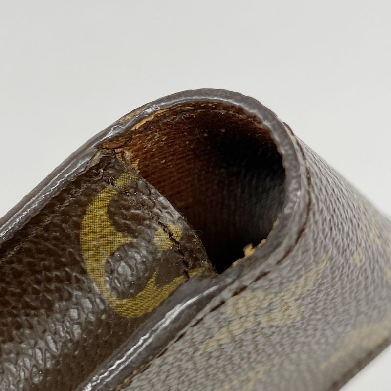 Louis Vuitton Cigarette Case Monogram Etuit Cigarette M63024 Brown Women's