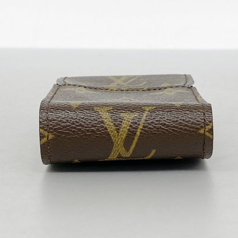 Louis Vuitton Cigarette Case Monogram Etuit Cigarette M63024 Brown Women's