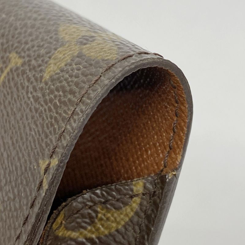 Louis Vuitton Cigarette Case Monogram Etuit Cigarette M63024 Brown Women's